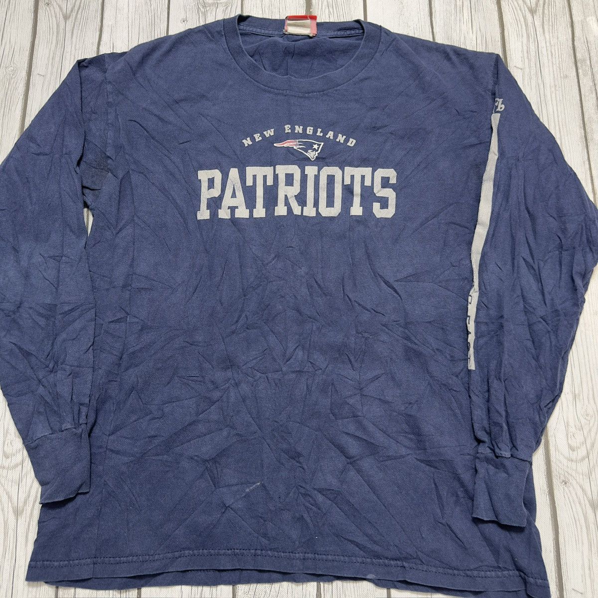 NFL × Vintage Vintage New England Patriots long sleeve tee Size US M / EU 48-50 / 2 - 3 Thumbnail