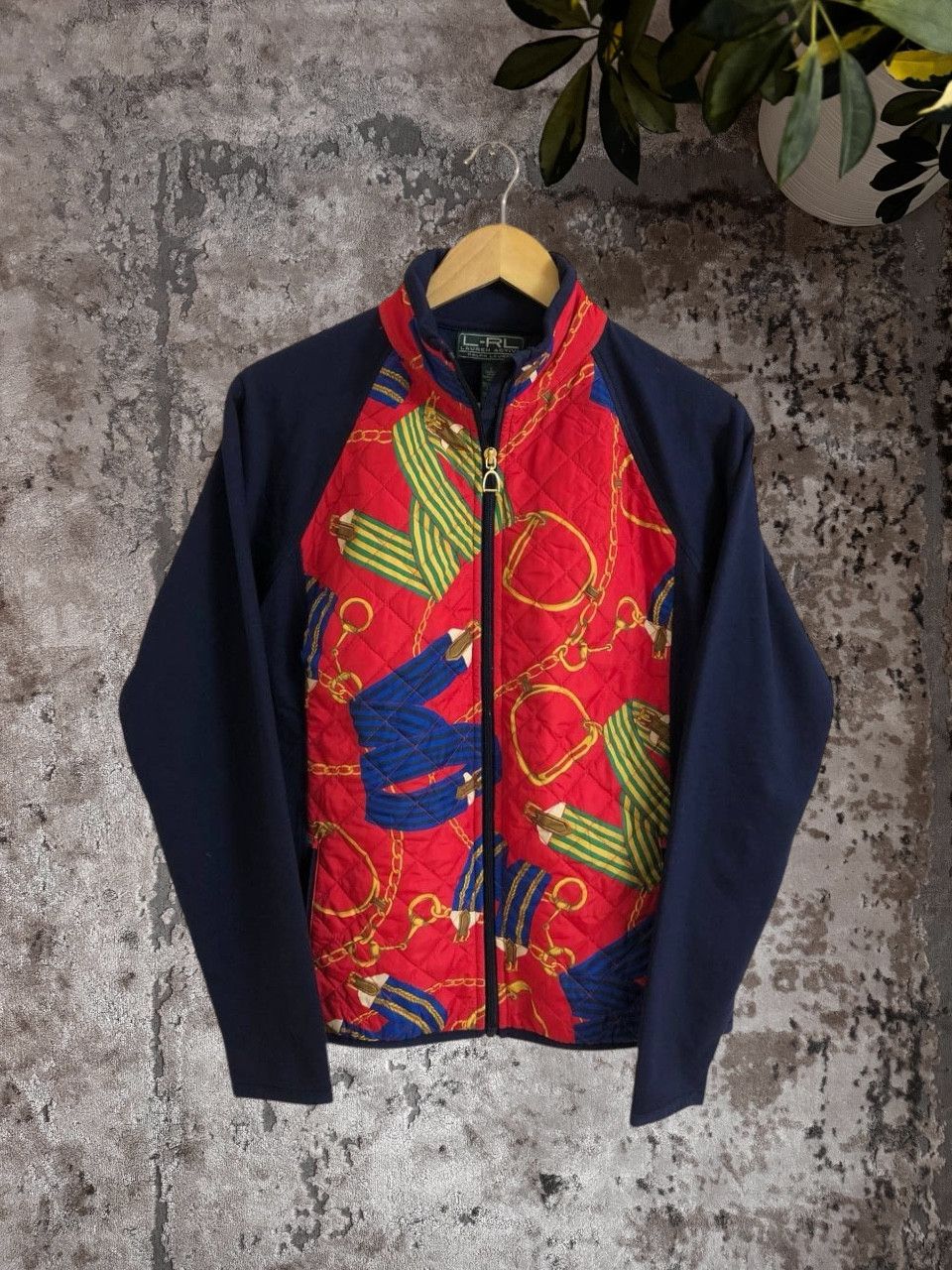 Lauren Ralph Lauren VTG Lauren Ralph Lauren Active LRL Equestrian Quilted Jacket Size L / US 10 / IT 46 - 1 Thumbnail