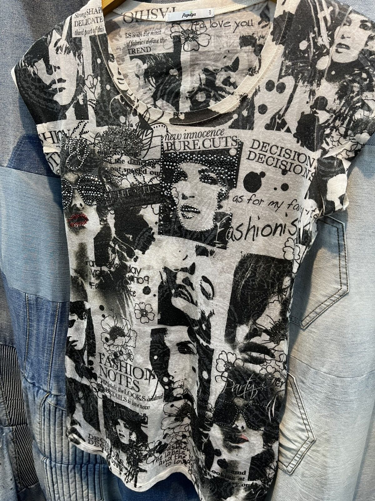If Six Was Nine Japanese Magazine foto Tee Size US S / EU 44-46 / 1 - 2 Thumbnail