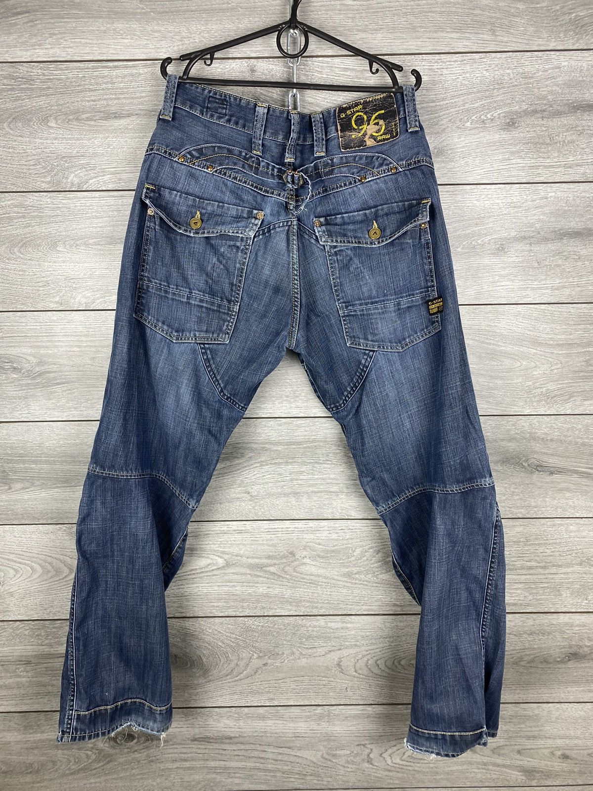G-Star Mens Vintage G-Star J-Cut Avant Garde Jeans Size US 34 / EU 50 - 10 Thumbnail