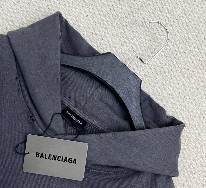 Balenciaga Balenciaga Graphite Grey Waves Coke logo Small Destruction Size US S / EU 44-46 / 1 - 3 Thumbnail