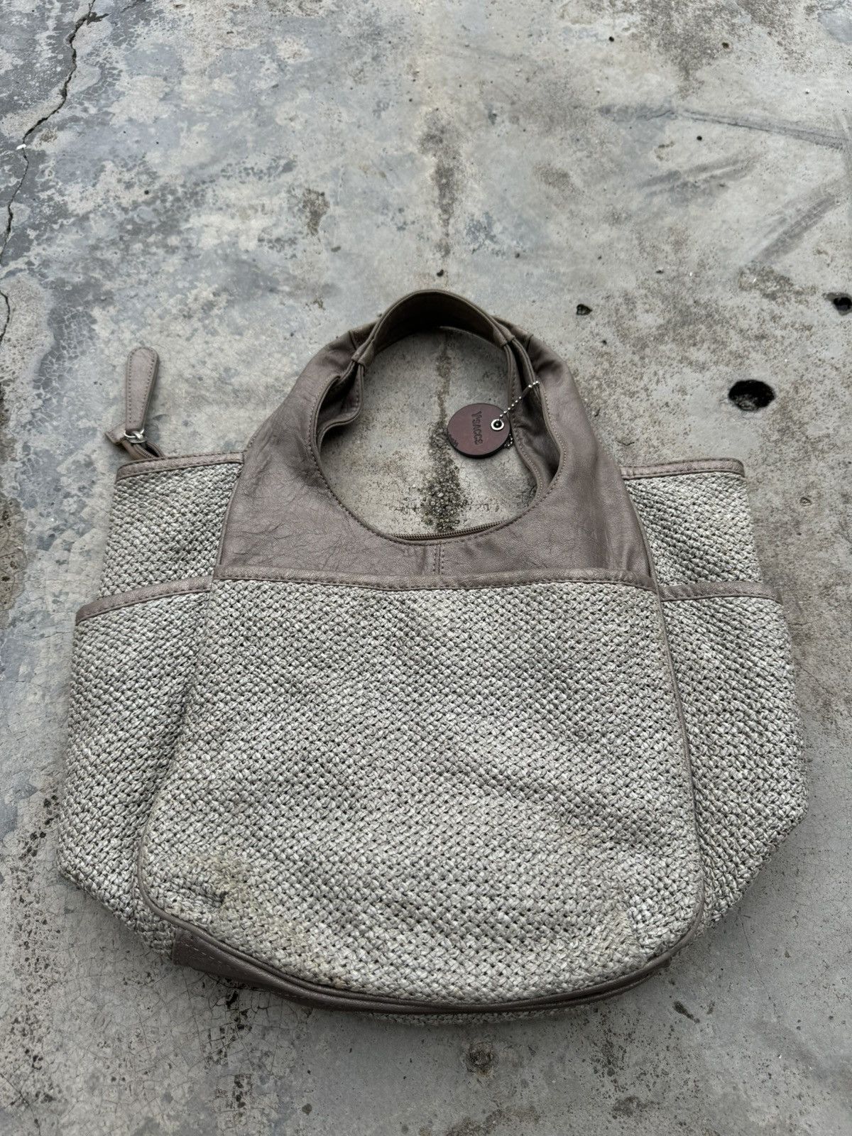 Y's × Y's for Men × Yohji Yamamoto Y’saccs Woven Straw By Yohji Yamamoto handbag Size ONE SIZE - 2 Thumbnail