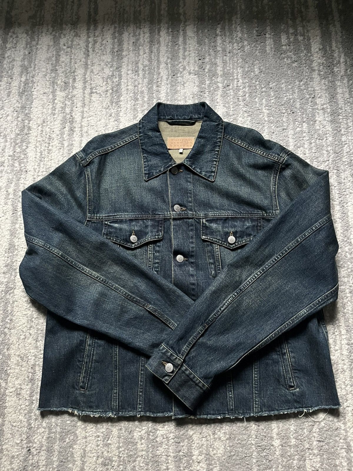 Maison Margiela MM6 Denim Jacket Size US L / EU 52-54 / 3 - 1 Thumbnail