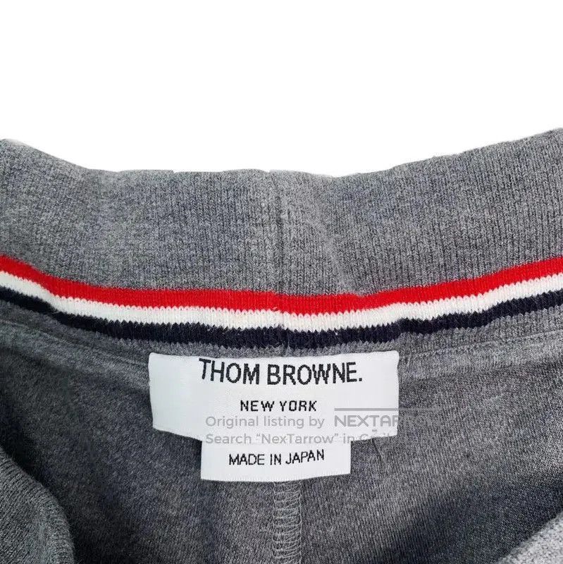 Thom Browne Thom Browne Gray Cotton Ladies Casual Pants . Size 28" / US 6 / IT 42 - 3 Thumbnail