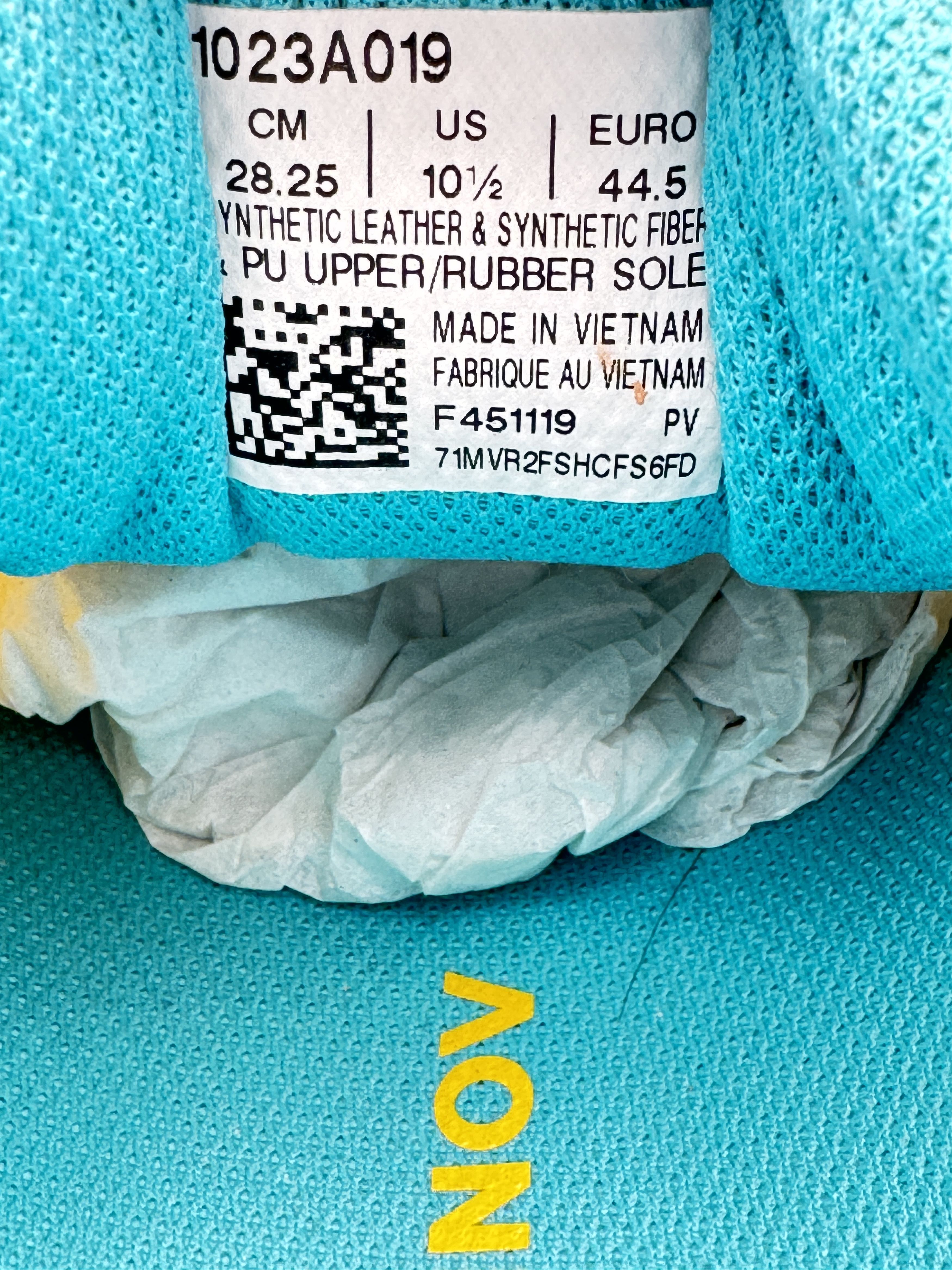 Asics × Kiko Kostadinov KK Asics Gel-Kiril Ice Mint Blue Yellow Size US 10.5 / EU 43-44 - 8 Thumbnail