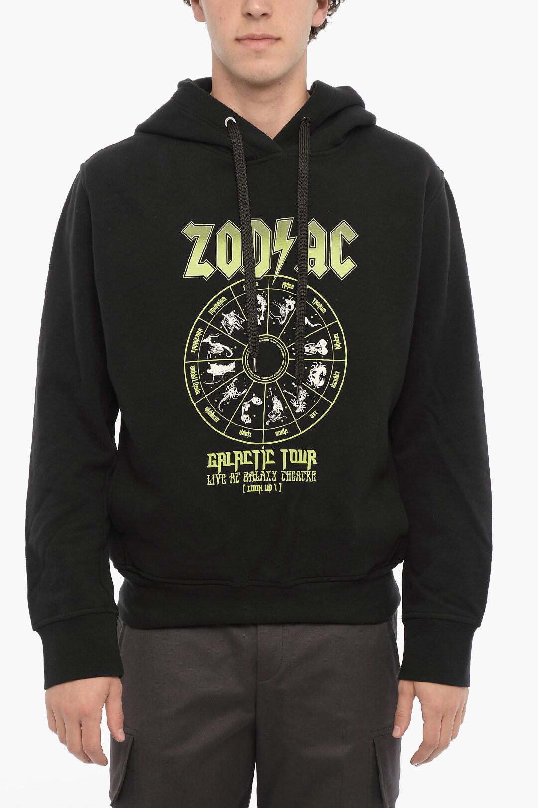 Neil Barrett Cotton Fleece Hoodie Easy Fit ZOD AC Size US M / EU 48-50 / 2 - 1 Thumbnail