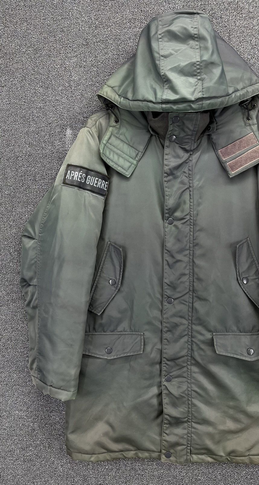 Mossimo Vintage Mossimo Military Army Parkas Bomber Jacket Size US L / EU 52-54 / 3 - 3 Thumbnail