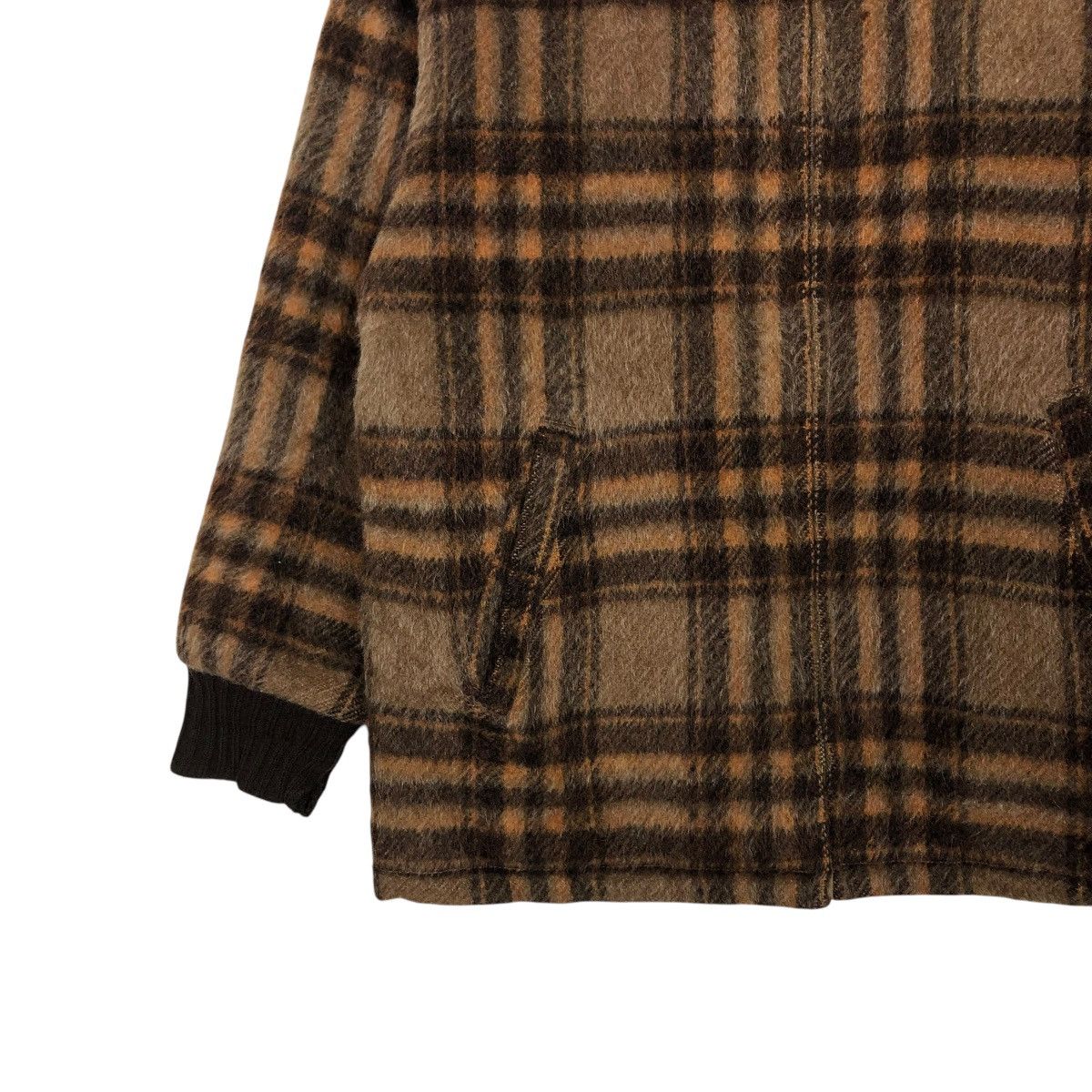 Japanese Brand 🔥VINTAGE CHORE WORK WOOL JACKET TARTAN CHECK ISSEY MIYAKE Size US M / EU 48-50 / 2 - 6 Thumbnail