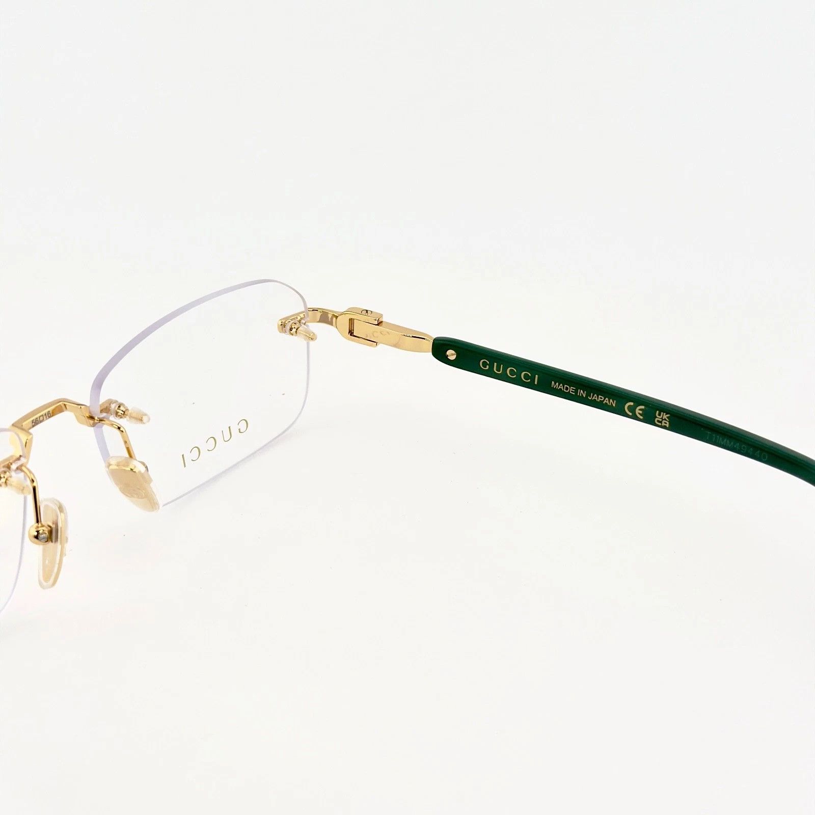Gucci GUCCI GG1221O 1221 Classic Narrow Eyeglasses 005 GG1221 Size ONE SIZE - 7 Thumbnail