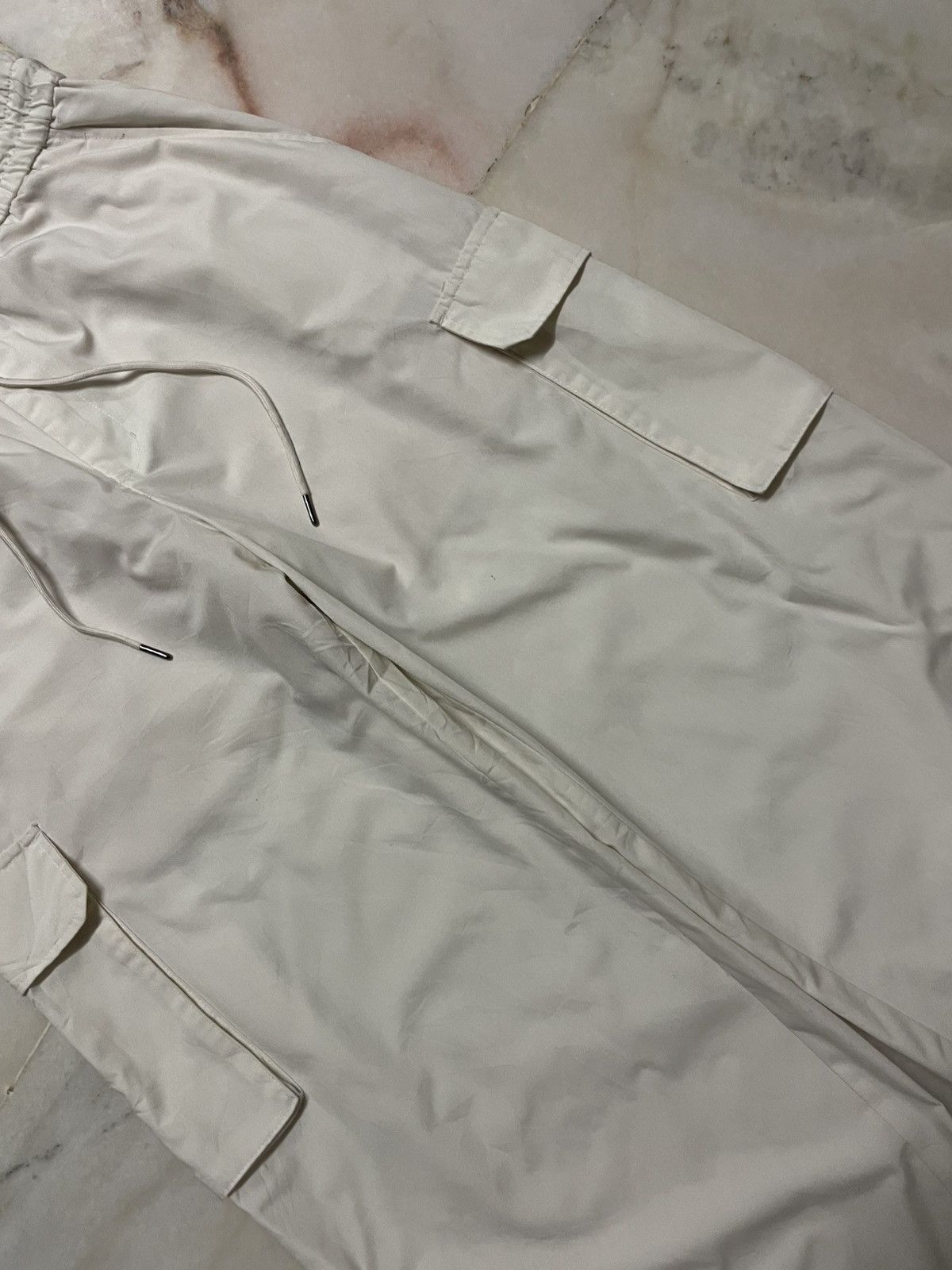 GU Yohji Yamamoto Ballon Baggy Parachute White By GU Size US 28 / EU 44 - 4 Thumbnail