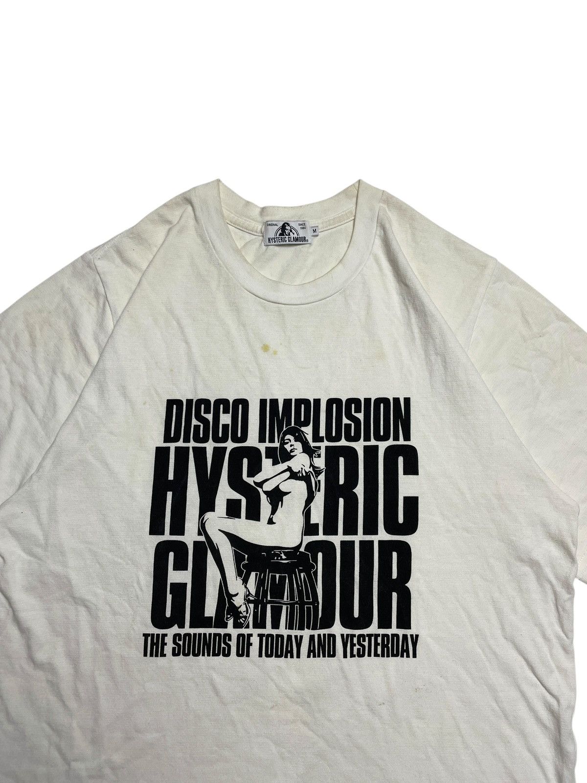 Hysteric Glamour 2000’s Hysteric Glamour - Disco Implosion Girl Grapic Tshirt Size US M / EU 48-50 / 2 - 2 Thumbnail