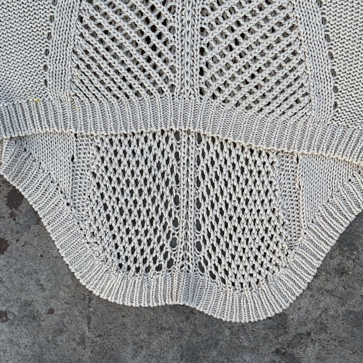 Japanese Brand Vintage Avant Garde knitted Sweater Y2K 90s USA Longsleeve Size M / US 6-8 / IT 42-44 - 5 Thumbnail