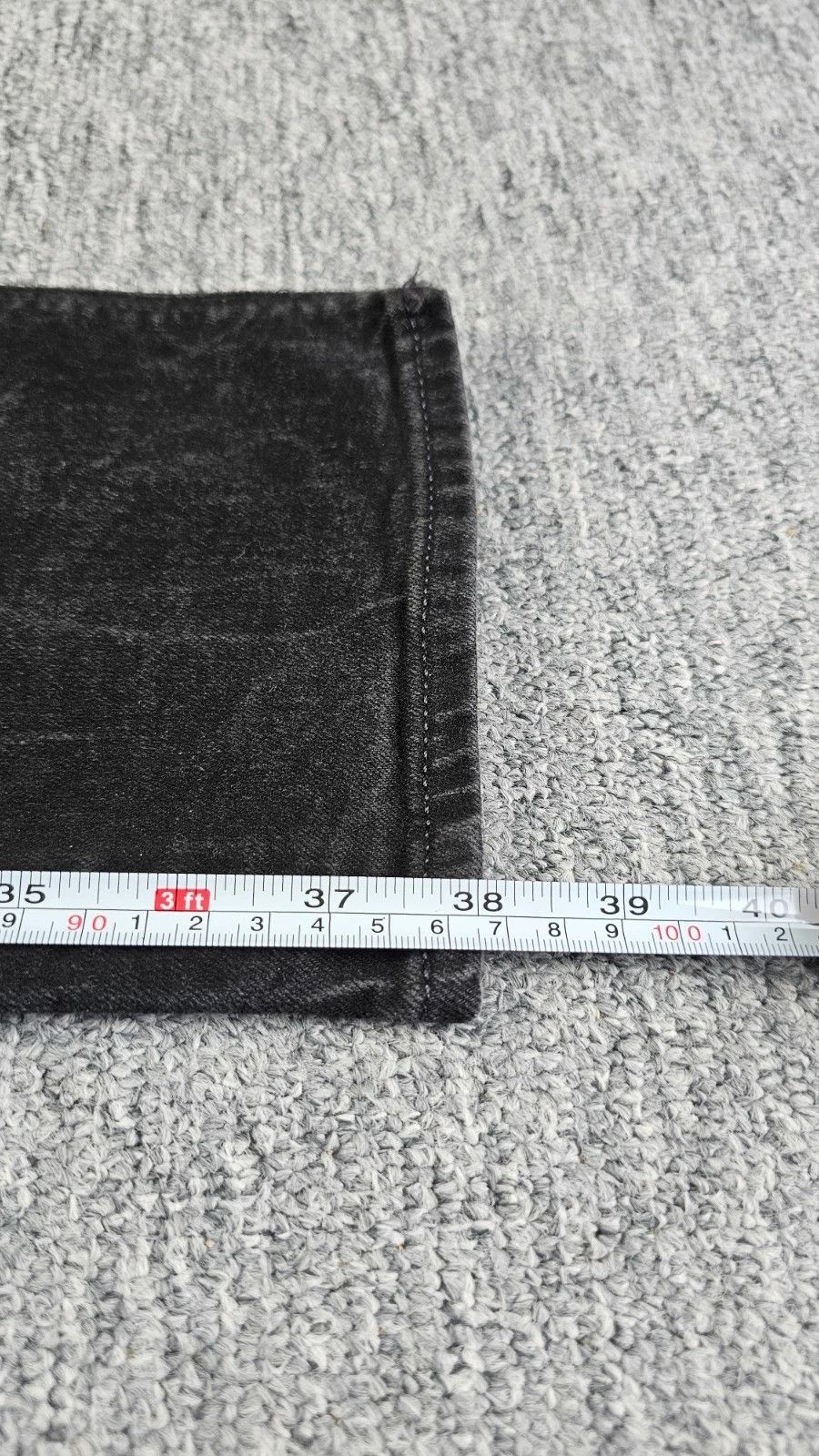Tommy Hilfiger Tommy Hilfiger Denton Stretch Straight Jeans W32 Faded Black Size US 32 / EU 48 - 16 Thumbnail