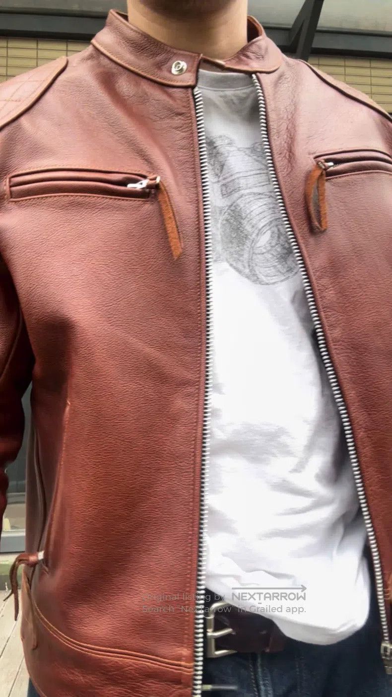 Schott Schott Leather coat Size US XL / EU 56 / 4 - 1 Thumbnail