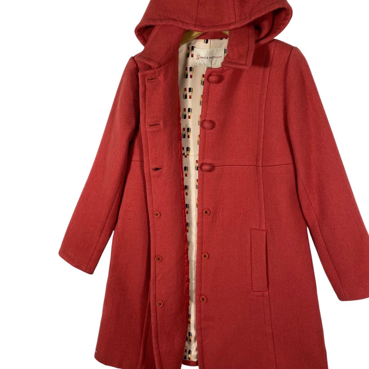 Paul & Joe Paul And Joe Sister Hoodie Wool Button Jacket Size 38 Size XS / US 0-2 / IT 36-38 - 7 Thumbnail