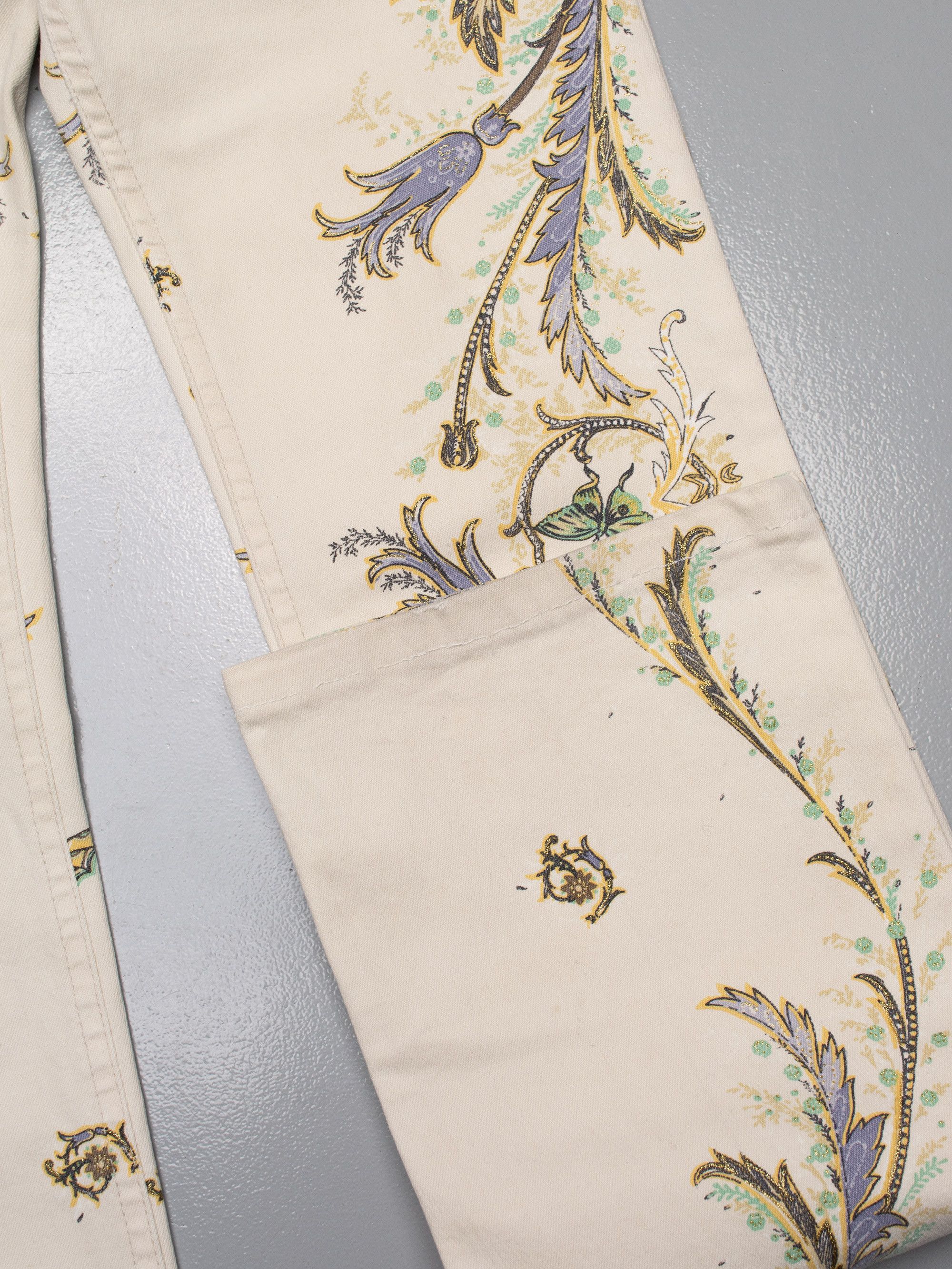 Roberto Cavalli vintage 2000s Roberto Cavalli printed pants - size 42 IT Size 28" / US 6 / IT 42 - 12 Thumbnail