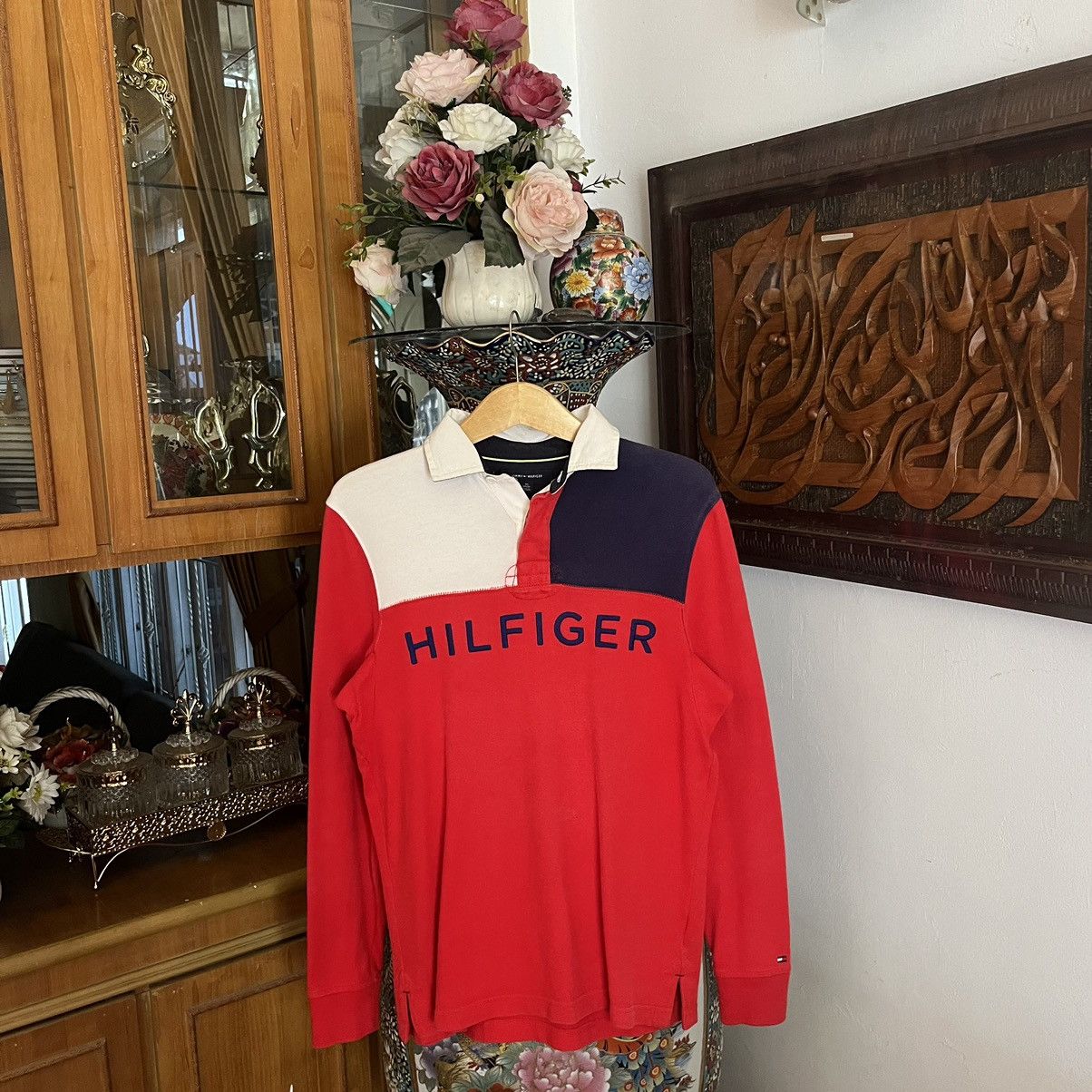 Tommy Hilfiger Tommy Hilfiger 3 Tone Embroidered Polo Shirt Rugby shirt Size US XS / EU 42 / 0 - 1 Thumbnail