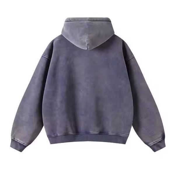 Japanese Brand Kirari x Asuka Streetwear Loose Washed Zipper Hoodie Sweater Size US XL / EU 56 / 4 - 2 Thumbnail