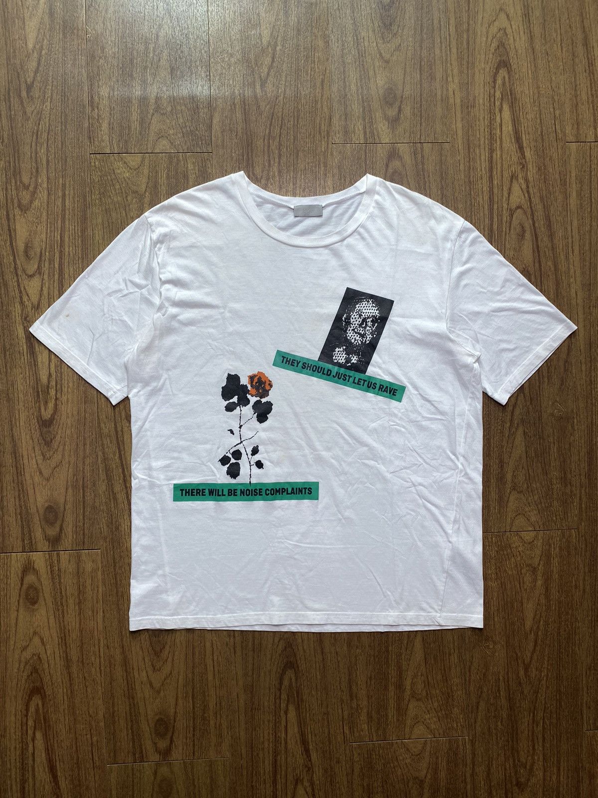 Dior SS09 Dior Homme “Lets Rock” Tee | Grailed