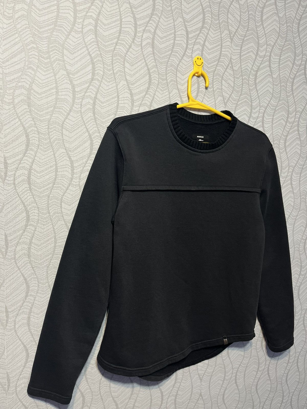 Rudsak Rudsak Men’s Black Avant Garde Crewneck Sweatshirt Pullover Size US S / EU 44-46 / 1 - 2 Thumbnail
