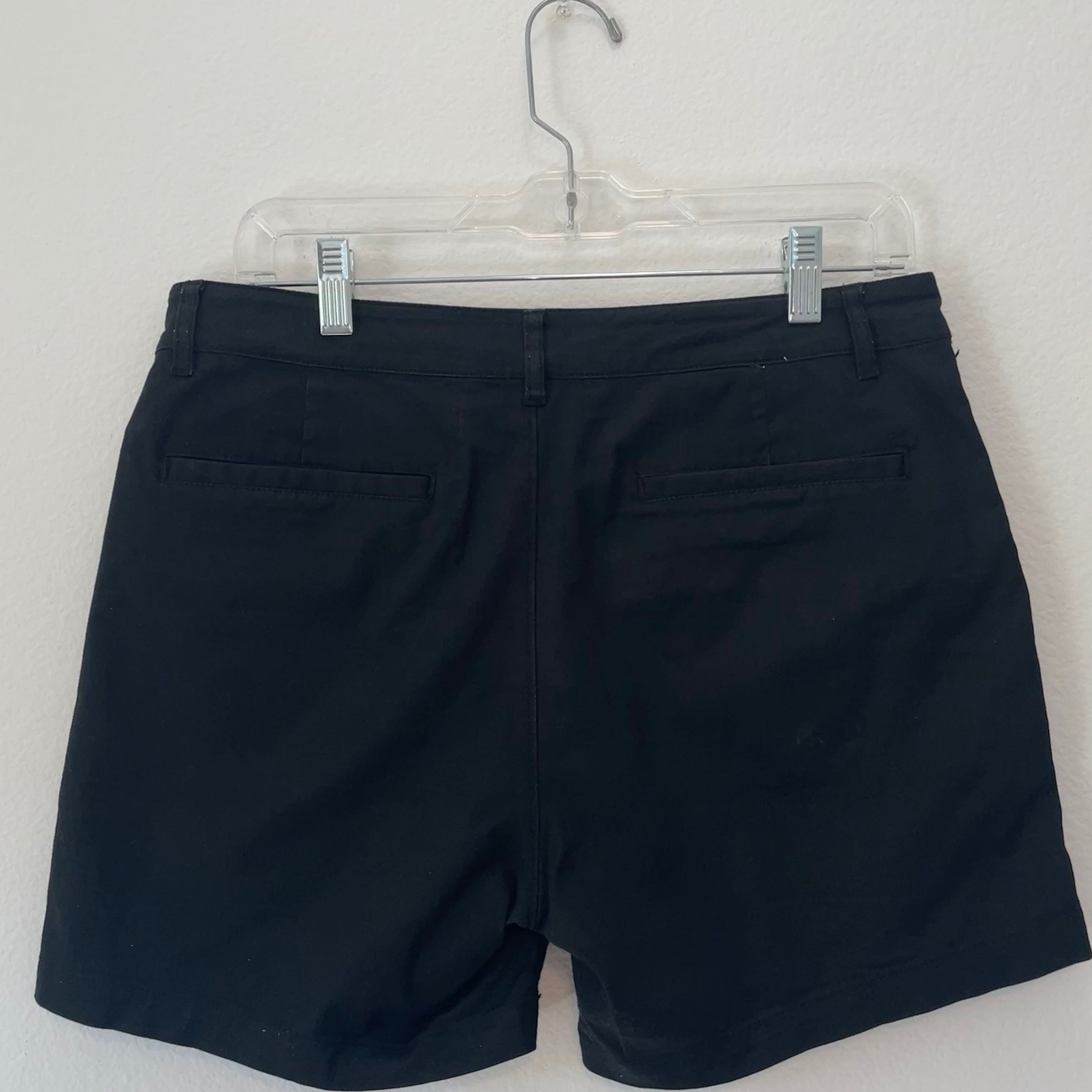 Asos ASOS Design Black Chino Shorts Size 36" / US 14 / IT 50 - 5 Thumbnail