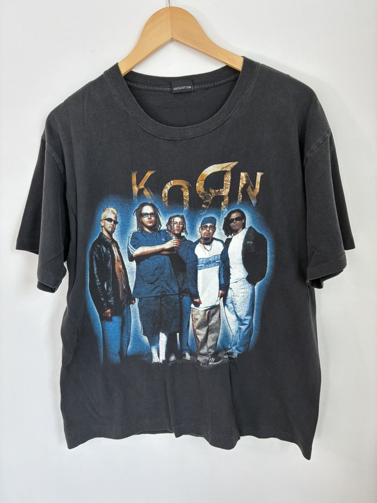 Band Tees KORN Single Stitch Faded Distressed Rare Band Tee Size US L / EU 52-54 / 3 - 1 Thumbnail
