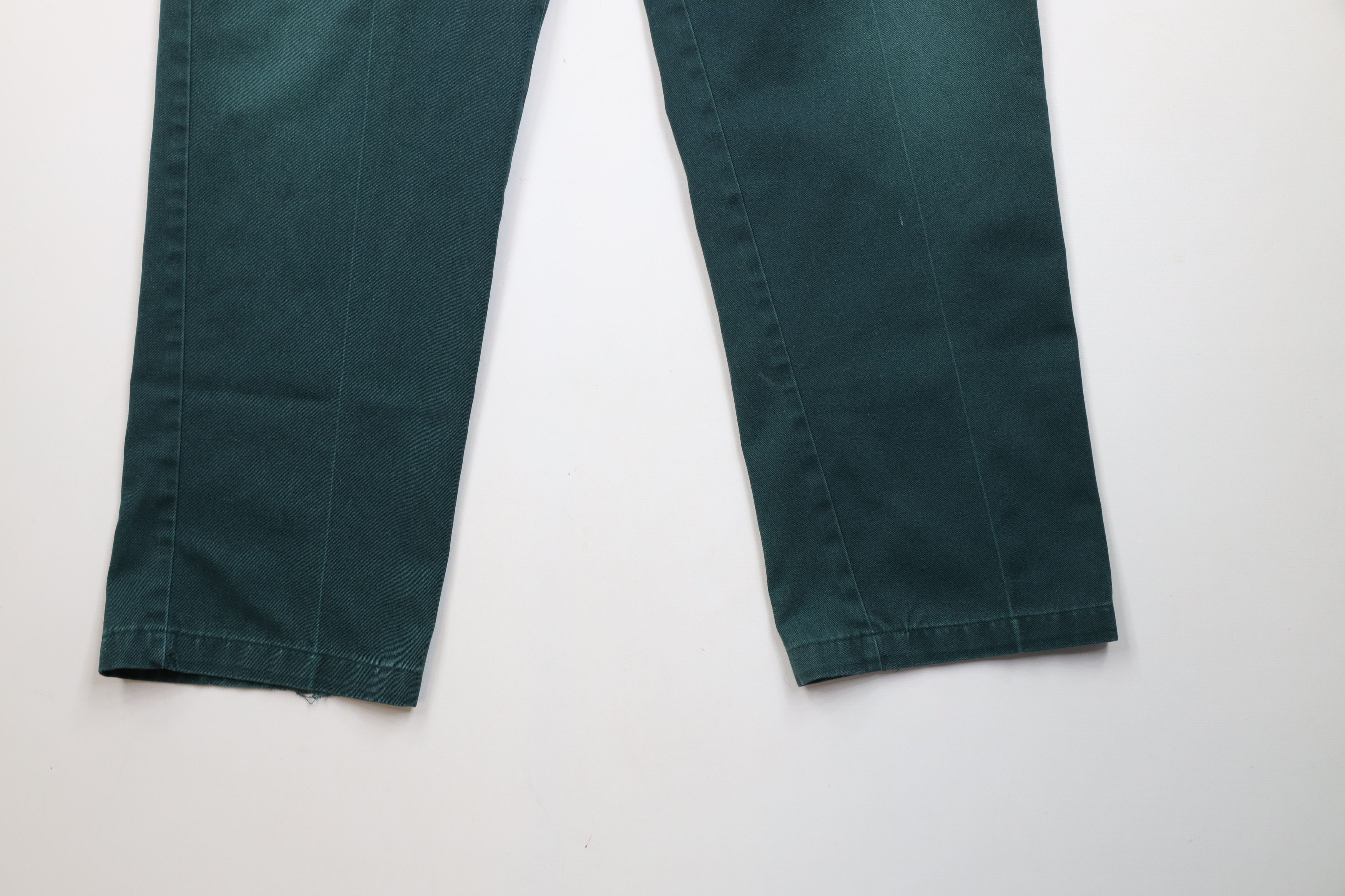Dickies × Vintage Vintage Dickies Spell Out Wide Leg Workwear Pants Green Size US 42 / EU 58 - 4 Thumbnail