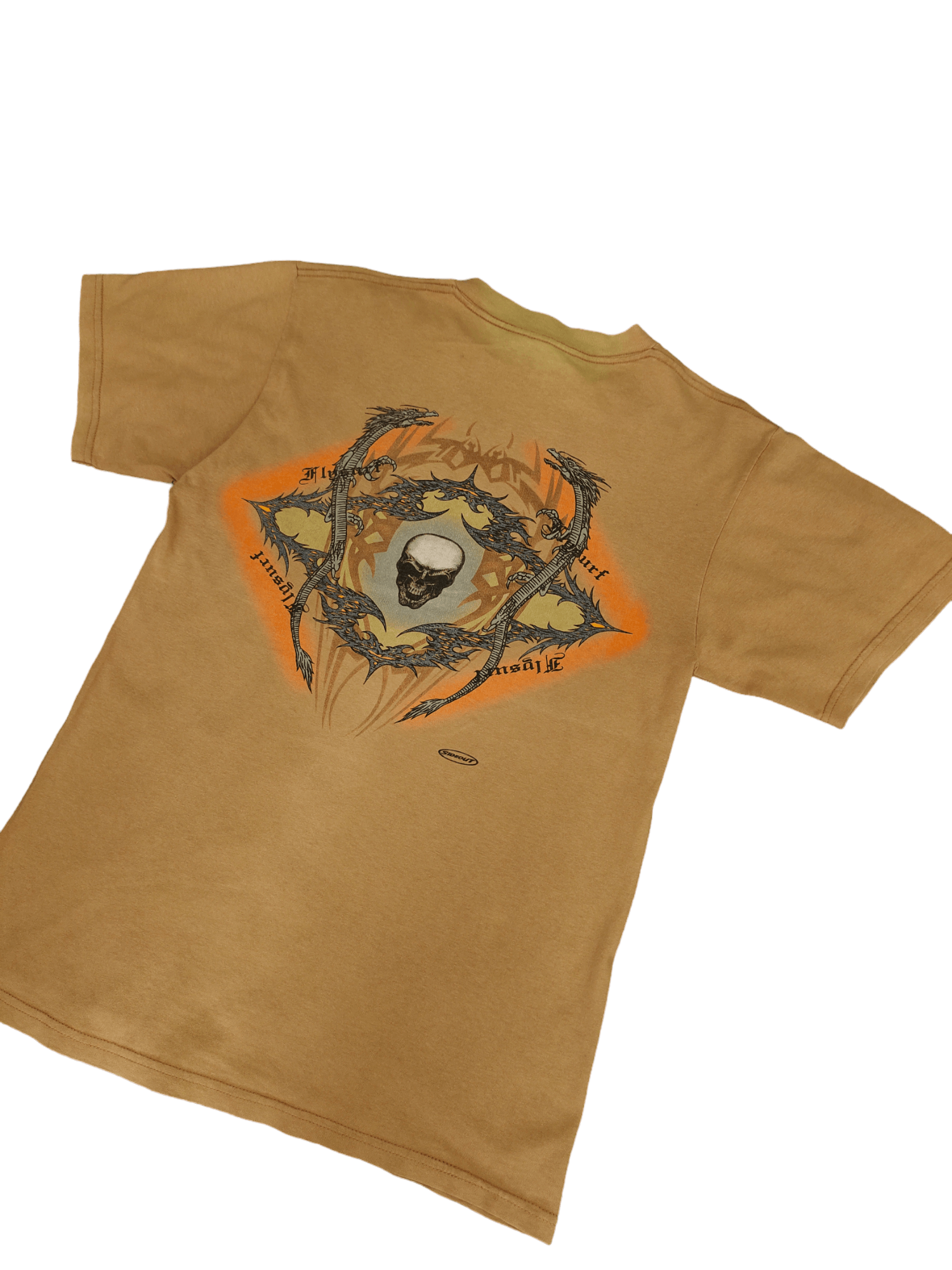 Other 1990s Sideout Skull & Double Dragon Surfing Tee Streetwear Size US M / EU 48-50 / 2 - 3 Thumbnail