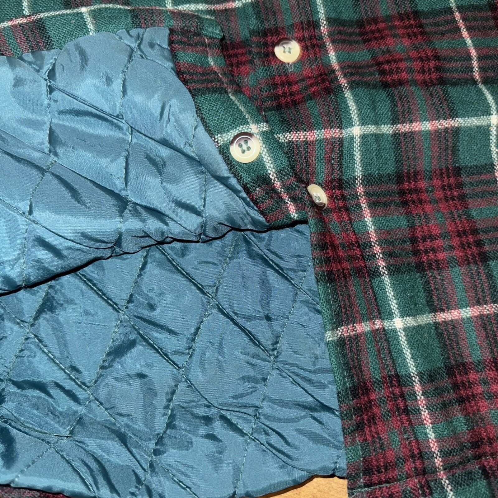 Japanese Brand × Vintage Vintage Briggs Plaid Shirt Flannel M 23x30 Made In Korea Size US M / EU 48-50 / 2 - 6 Thumbnail