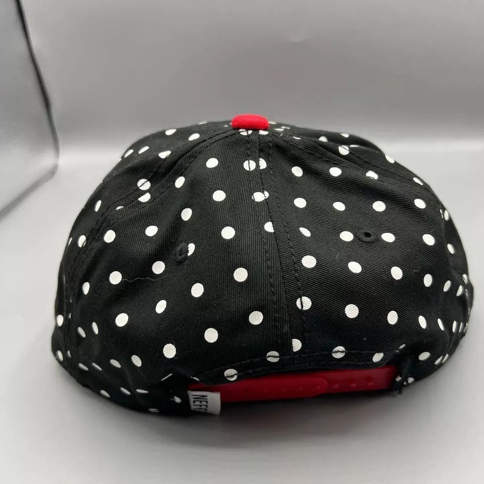 NEFF Crowns For Kings Hat Men Black Polka Dot Neff Snap Back Cap Size ONE SIZE - 5 Thumbnail