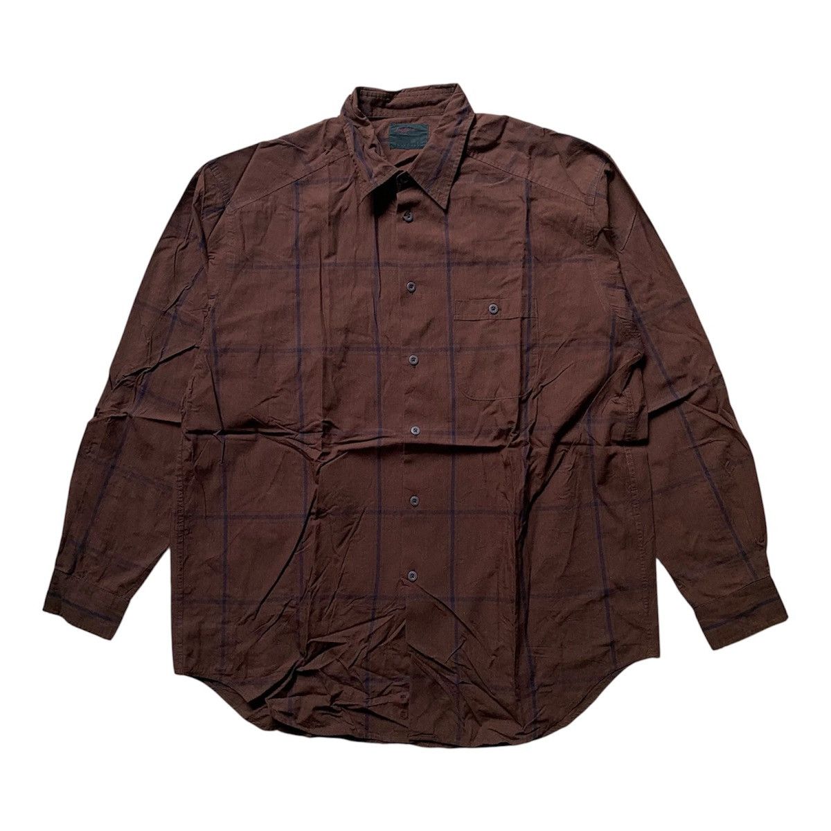 Yohji Yamamoto Vtg 90s Yohji Yamamoto A.A.R Shirt Button Up Size US L / EU 52-54 / 3 - 1 Thumbnail