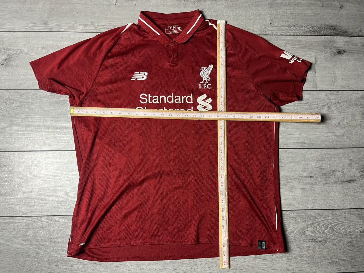 New Balance LIVERPOOL 2018/19 HOME SHIRT SOCCER JERSEY NEW BALANCE Size US XXL / EU 58 / 5 - 5 Thumbnail