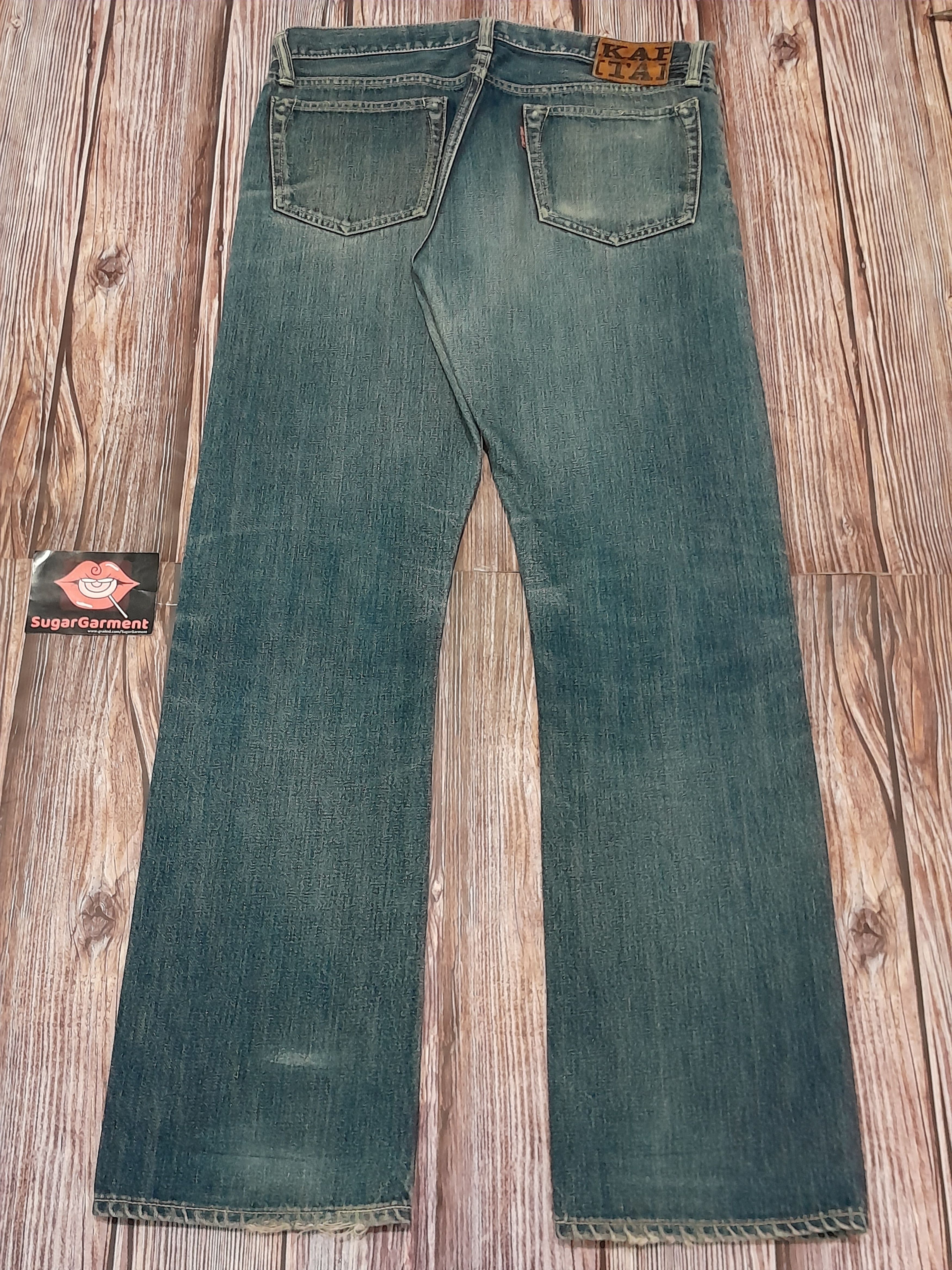 Japanese Brand KAPITAL jeans Selvedge Vintage Size US 33 - 12 Thumbnail
