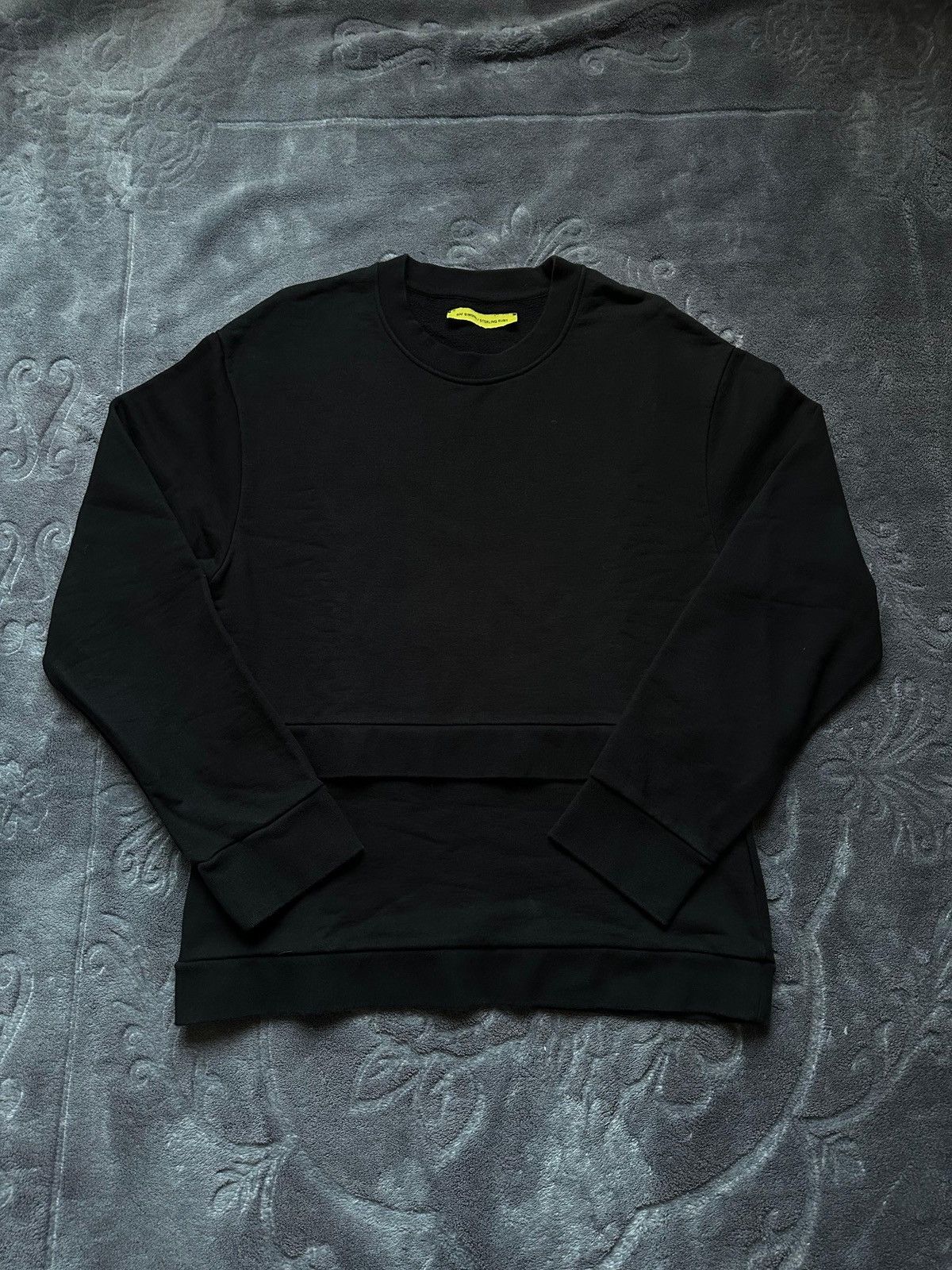 Raf Simons x Sterling Ruby double layered sweatshirt