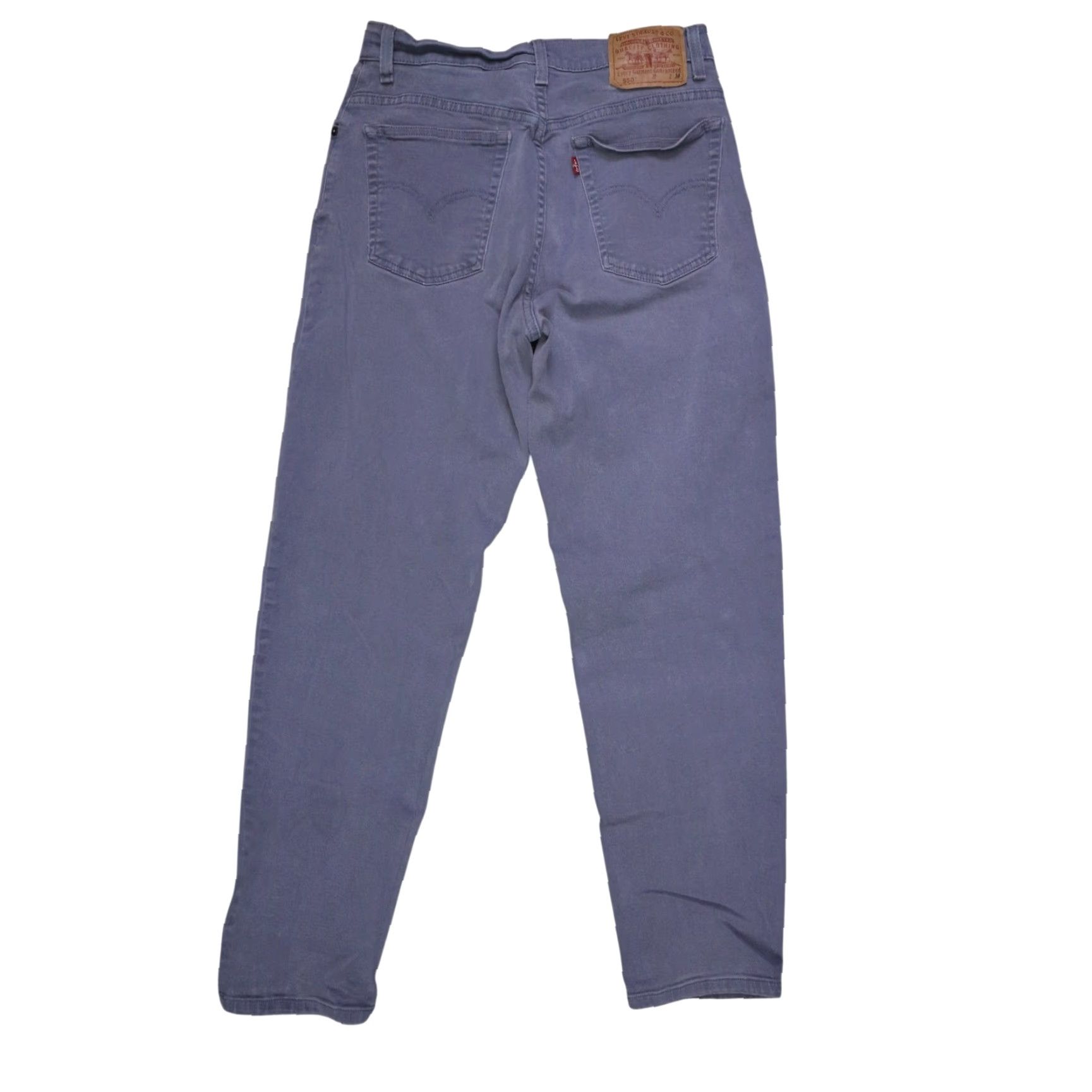 Levi's Levi's 550 Relaxed Fit Tapered Jeans Gray Women's 12 Regular High Rise 29.5in Inseam 28 Waist 28 5-Pocket Denim Cotton Spandex Vintage No Size 28" / US 6 / IT 42 - 2 Thumbnail