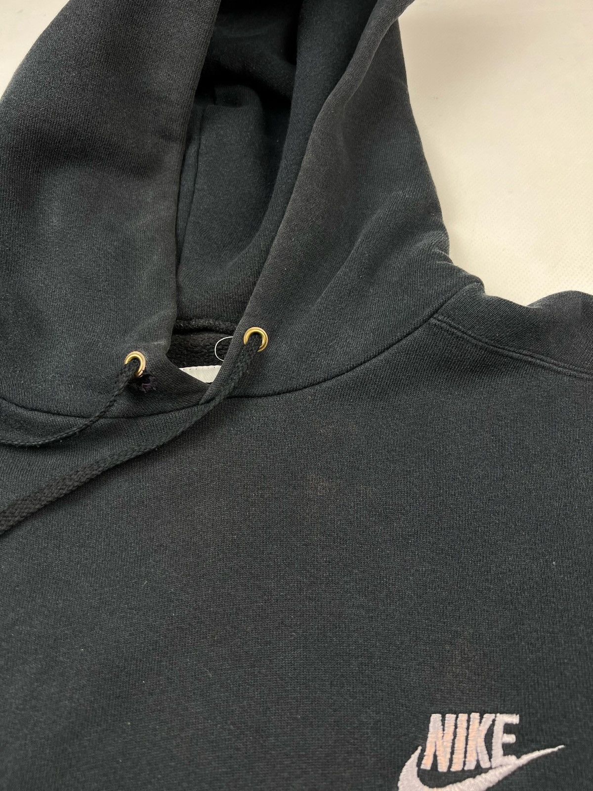 Nike × Vintage NIKE VINTAGE LOGO OVERSIZE BOXY HOODIE FADED Size US M / EU 48-50 / 2 - 8 Thumbnail