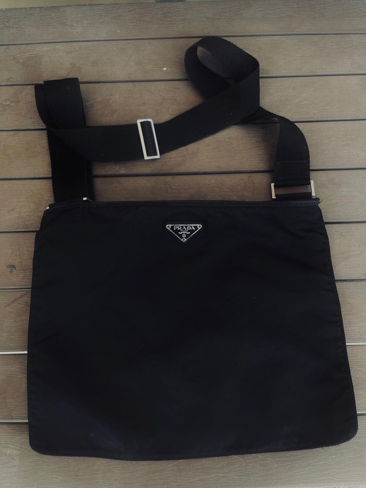 Prada Vintage Prada Nylon Sling Bag Size ONE SIZE - 1 Thumbnail