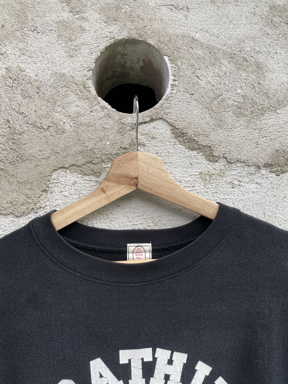 Bape Bape College Crewneck Size US M / EU 48-50 / 2 - 6 Thumbnail