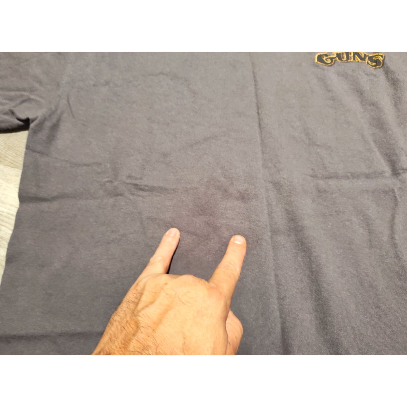 Gildan VINTAGE Gildan 2nd Amendment T-Shirt Men XL Gray Guns Quotes Y2K All Seasons Size US XL / EU 56 / 4 - 6 Thumbnail