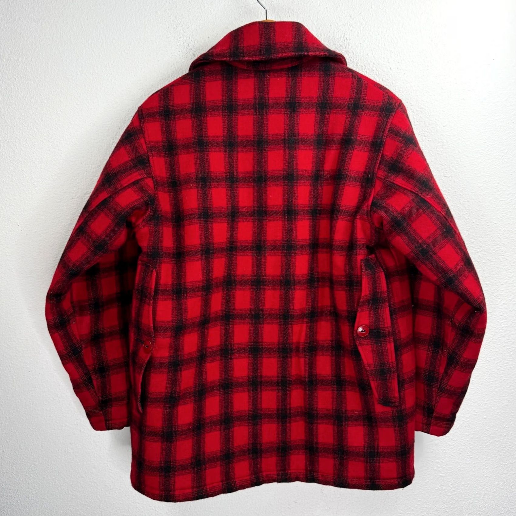 Vintage VINTAGE Woolrich Coat Mackinaw Buffalo Plaid Wool Hunting Jacket Sz 42 USA Shirt Size US XS / EU 42 / 0 - 7 Thumbnail