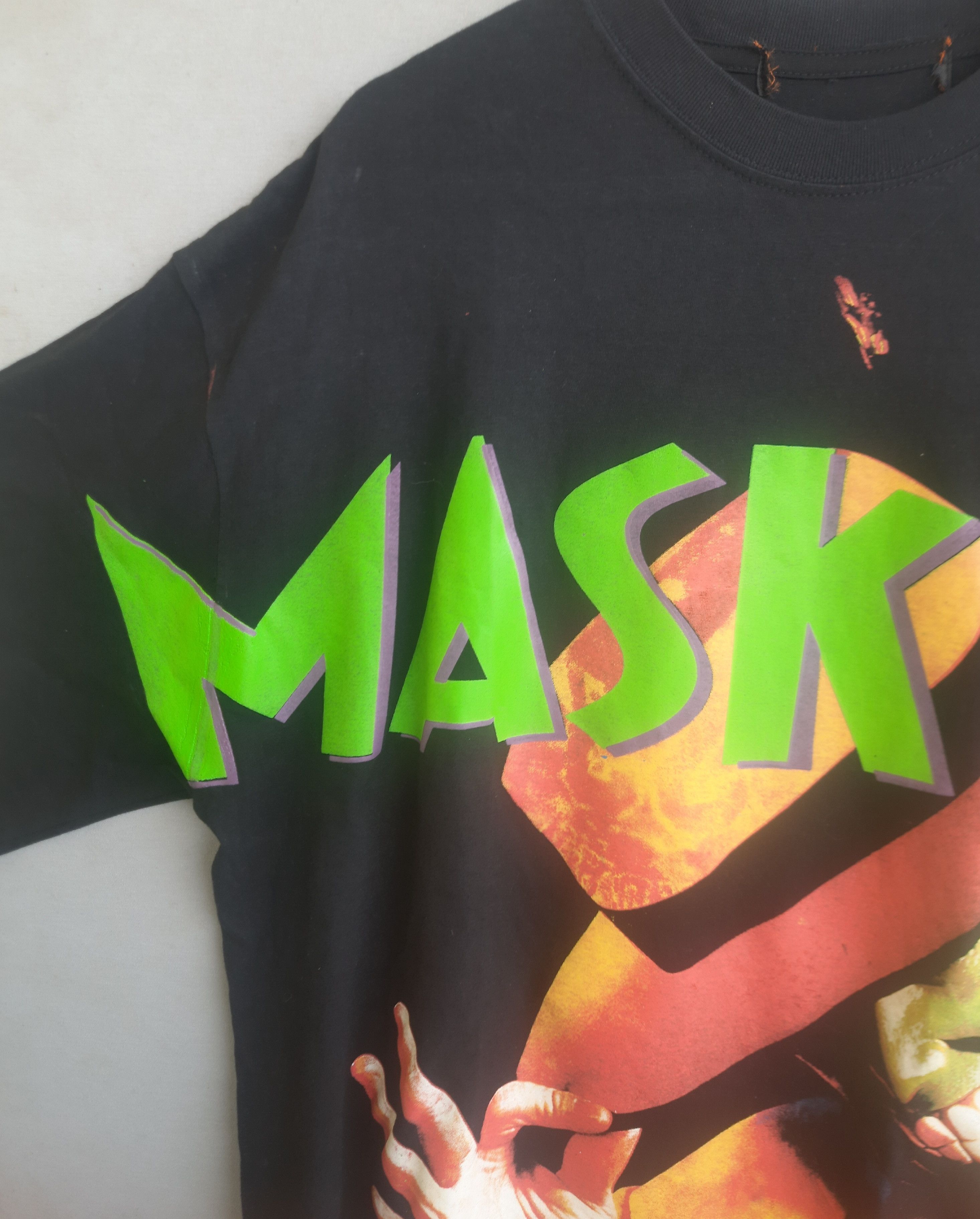 Japanese Brand The MASK Big Head Movie T-Shirt Size US XL / EU 56 / 4 - 3 Thumbnail