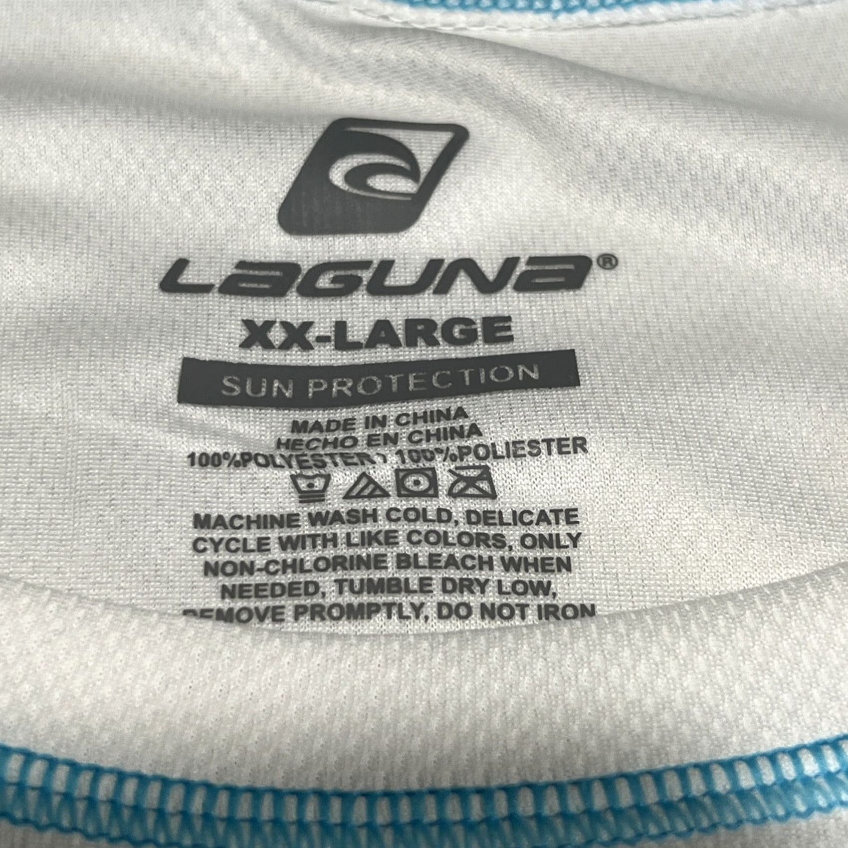 Vintage Laguna Sun Protection Shirt Men’s 2XL Long Sleeve Quick Dry NWT Beach White Polyester Pullover Casual Activewear Mens Size US XXL / EU 58 / 5 - 5 Thumbnail
