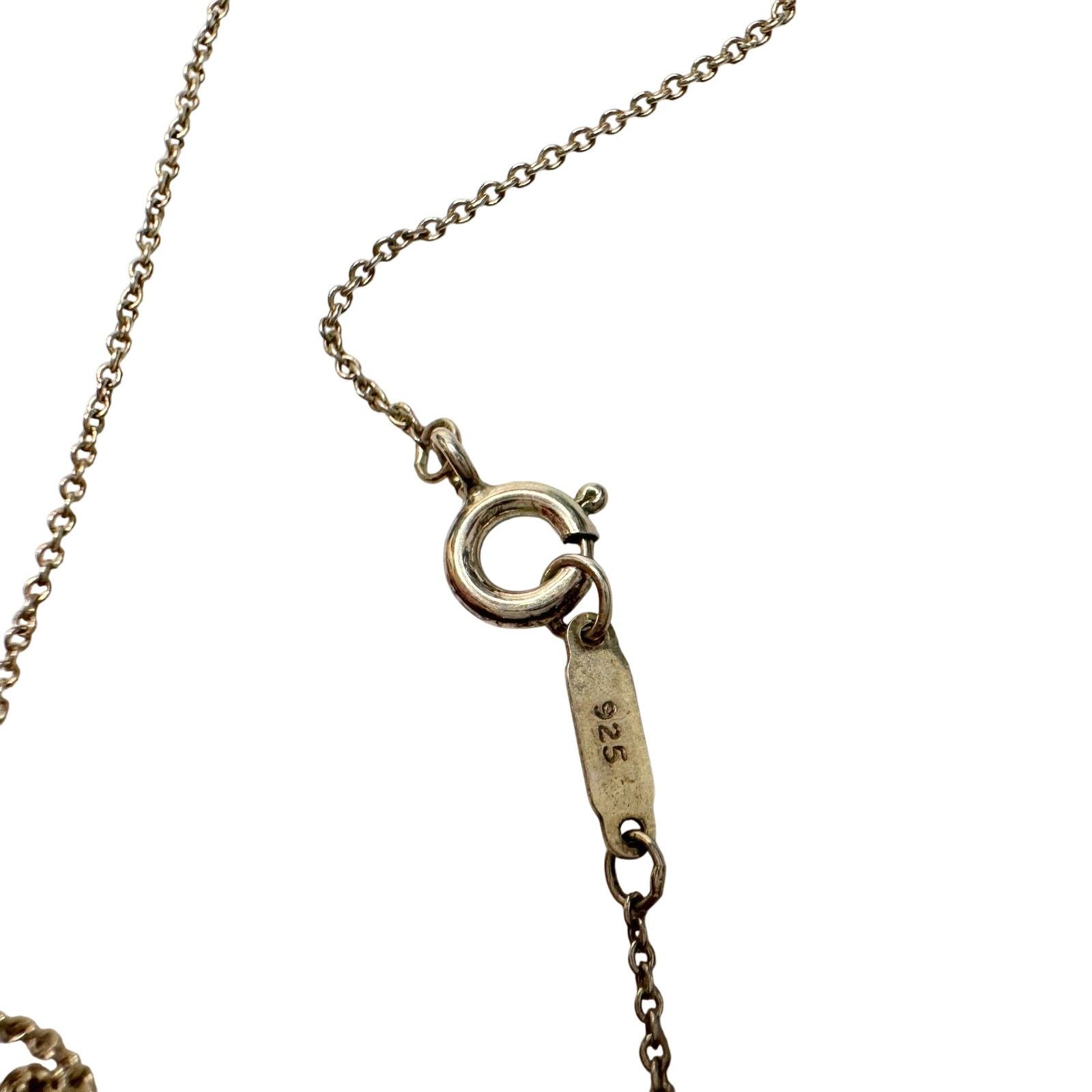 Tiffany & Co. Tiffany & Co. 2 Heart Necklace Stencil Heart w Cutout Heart Size ONE SIZE - 14 Thumbnail