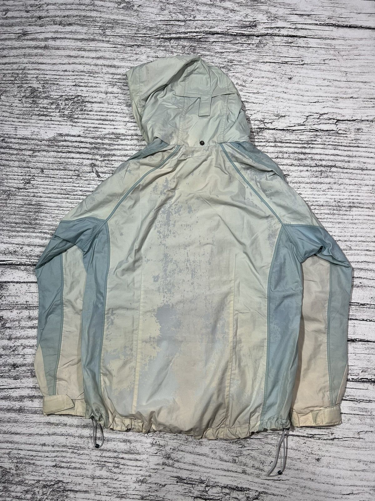 General Research 2000s Archival Columbia Thrashed Outdoor Hodded Jacket y2k Size US L / EU 52-54 / 3 - 3 Thumbnail