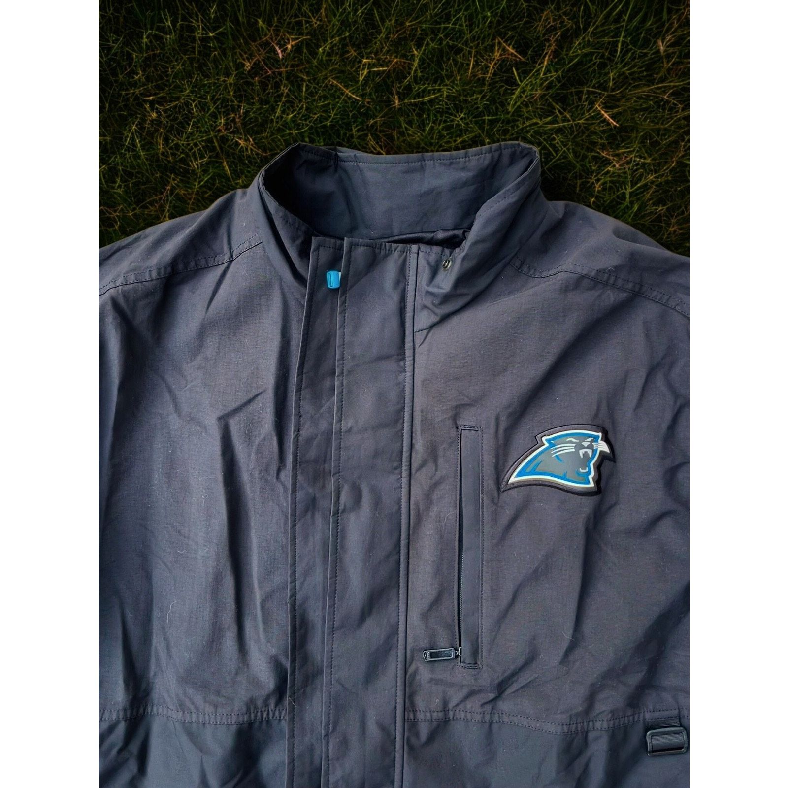 Nike Carolina Panthers Nike Pro Line Jacket XL USA Team Issue Size US XL / EU 56 / 4 - 3 Thumbnail