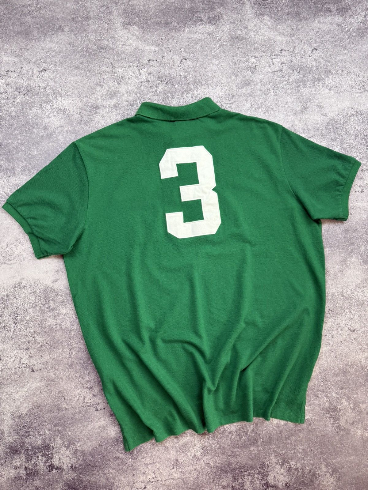 Polo Ralph Lauren Vintage Polo Ralph Lauren LXVII #3 Big Logo Y2K Polo T-Shirt Size US XXL / EU 58 / 5 - 14 Thumbnail