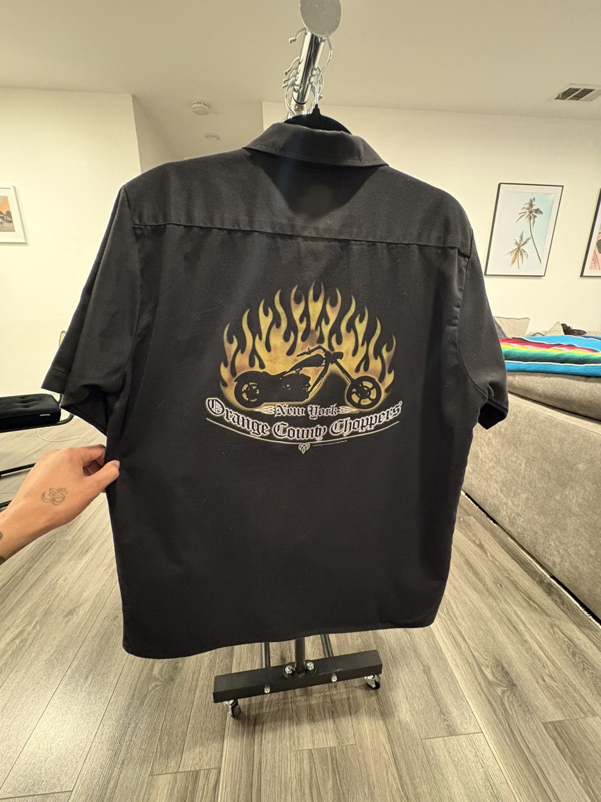West Coast Choppers Orange county choppers short sleeve button up Size US L / EU 52-54 / 3 - 3 Thumbnail