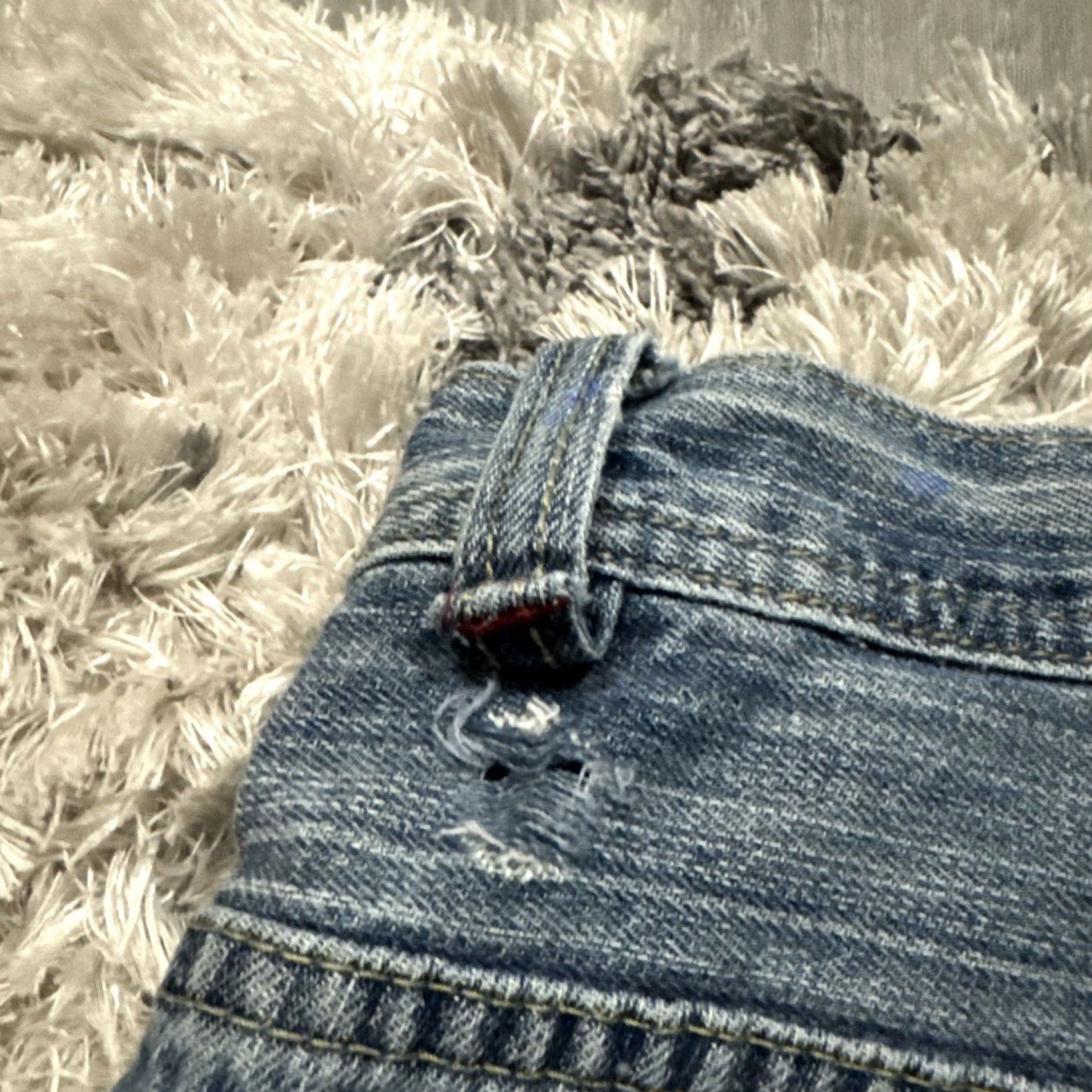 Pepe Jeans VINTAGE Pepe Jeans 90s London Blue Denim Embroidered Jorts Jean Shorts Men Size 40 Size US 40 / EU 56 - 5 Thumbnail