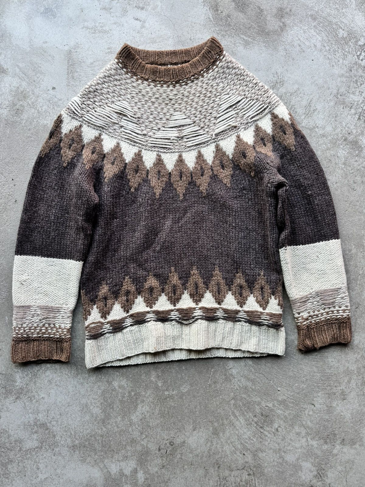 H M Maison Margiela Maison Martin Margiela x H M Wool Alpaca Sweater Grailed