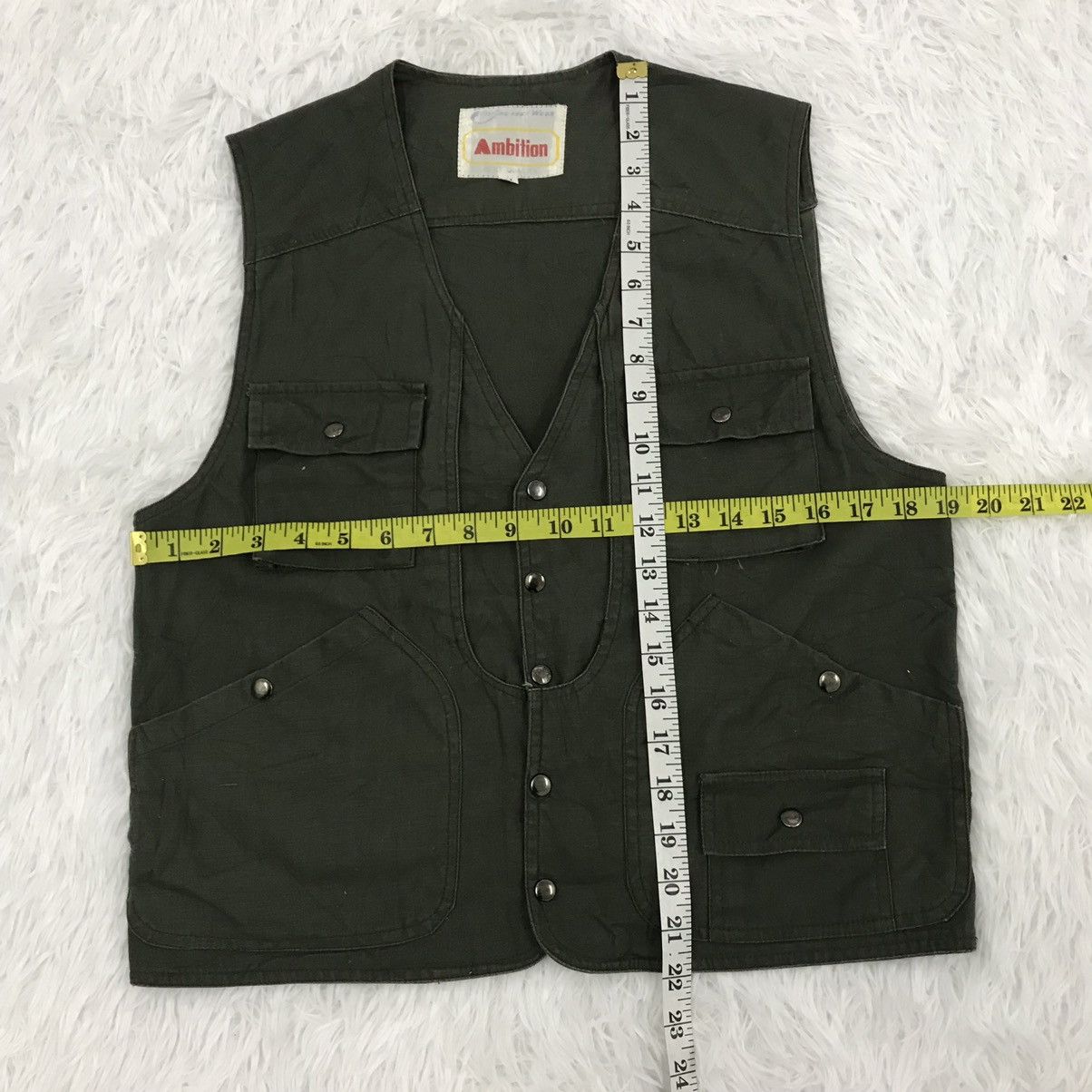 Japanese Brand Ambition fishing vest wear Size US S / EU 44-46 / 1 - 8 Thumbnail